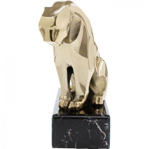 Figurine décorative lion marbre 34cm LION