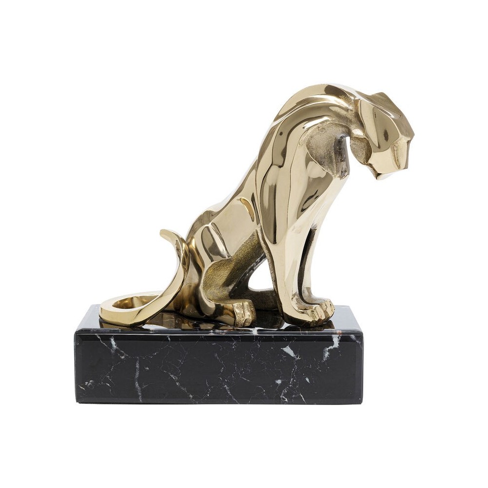 Figurine decorativo leão mármore 34cm leão
