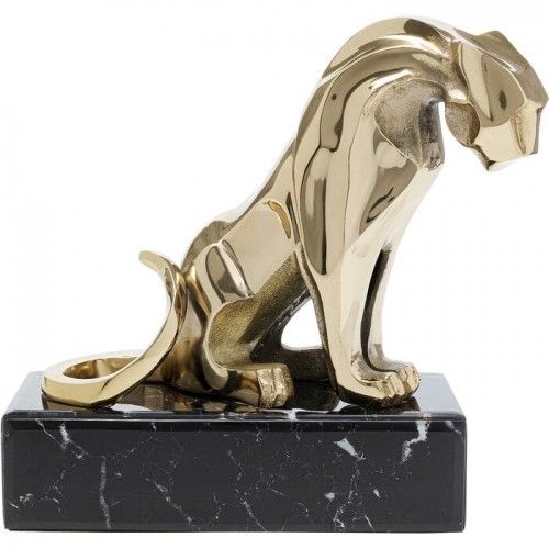 Figurine decorativo leão mármore 34cm leão