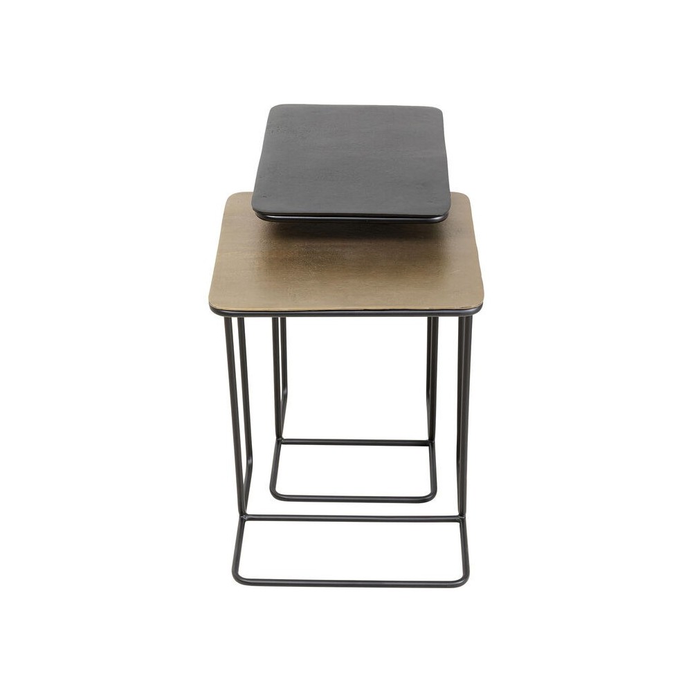 Conjunto de 2 tablas de gotas de metal DIEGO