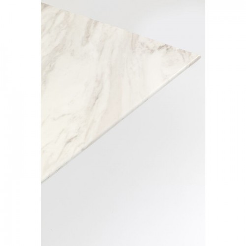 Table à manger ARTISTICO marbre naturel clair 160 × 90 cm KARE Design — détail du bord