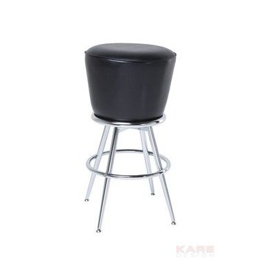 Black Lounge Barhocker
