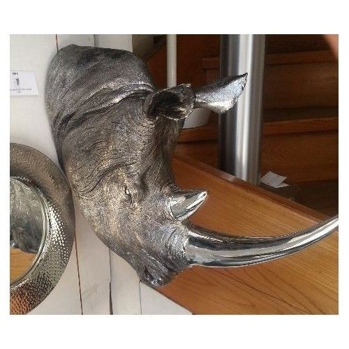 Tête de Rhinocéros déco antique