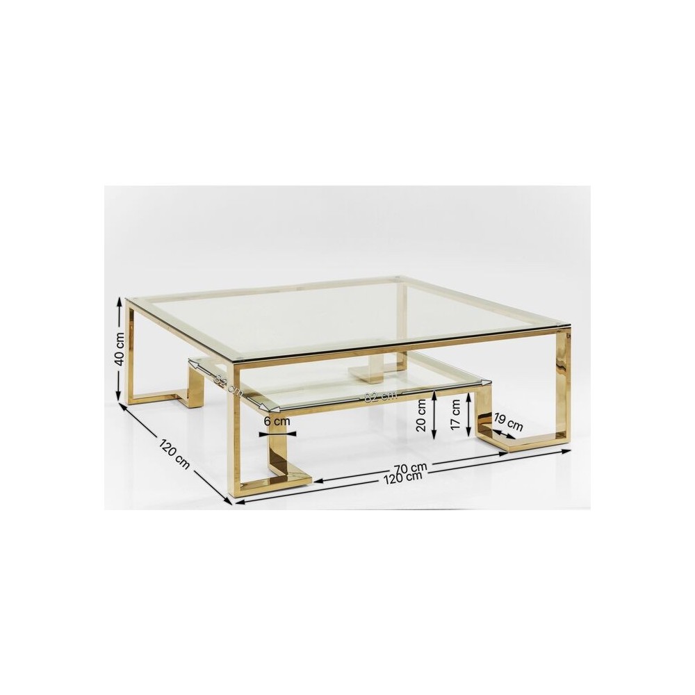 Gouden koffietafel