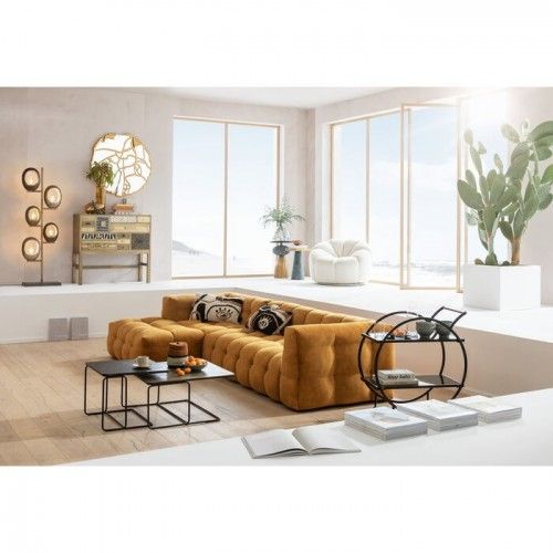 Conjunto de 2 mesas de café gigognes 70cm diego