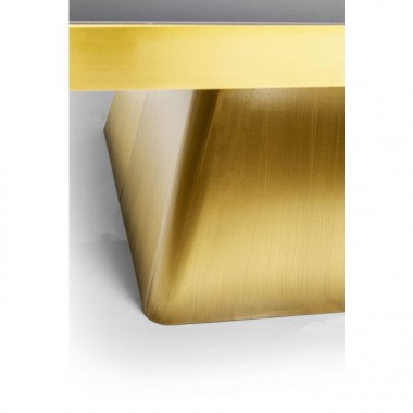 Gold coffee table 80cm MILER