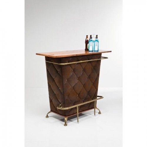 Brown Leather Brown Rockstar Bar