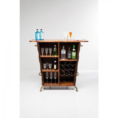 Brown Leather Brown Rockstar Bar