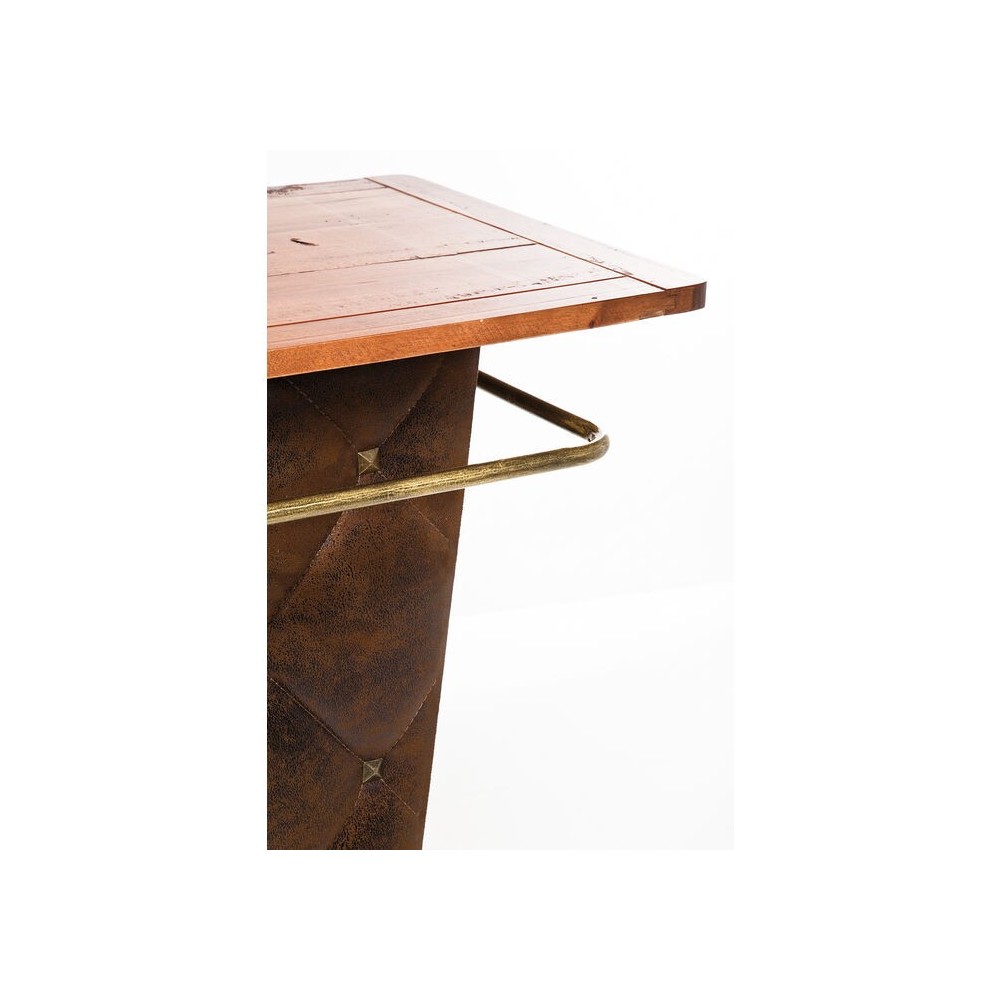 Brown Leather Brown Rockstar Bar