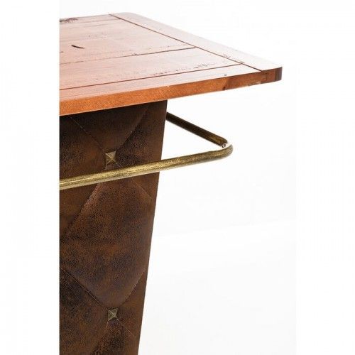Brown Leather Brown Rockstar Bar