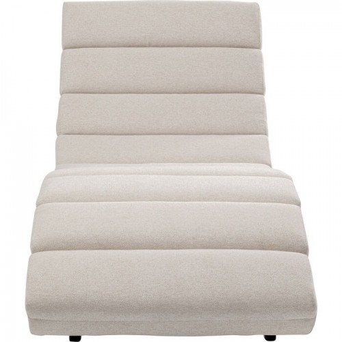 Chaise longue BALOU relax creme 190 cm KARE Design — produto completo em fundo claro