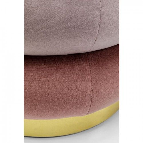 Tabouret velours 3 couleurs mauve SANDWICH