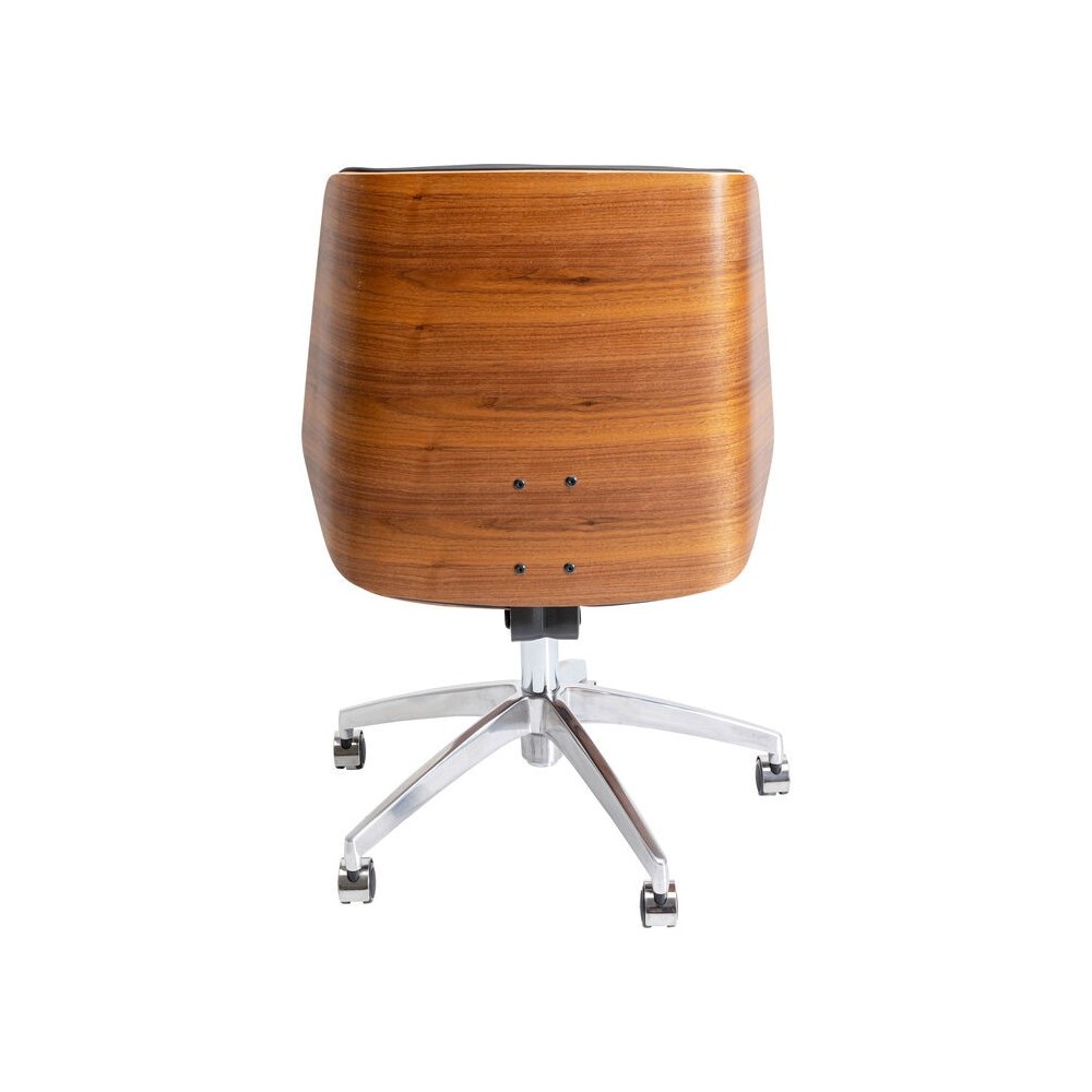 ROUVEN black office chair 100cm