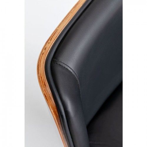 ROUVEN black office chair 100cm