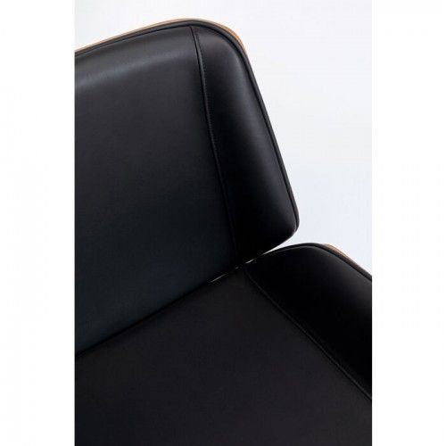Chaise de bureau noire 100cm ROUVEN