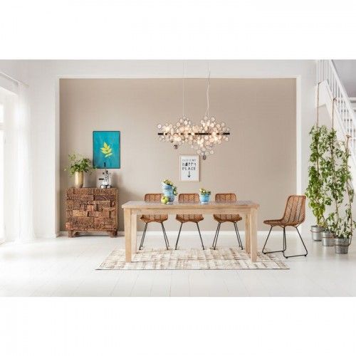 COMMODE 2 PORTES PATCHWORK EN BOIS SURPRISE NATURE KARE DESIGN