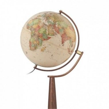 Verlichte Globe Vloerlamp Sylvia Antiek