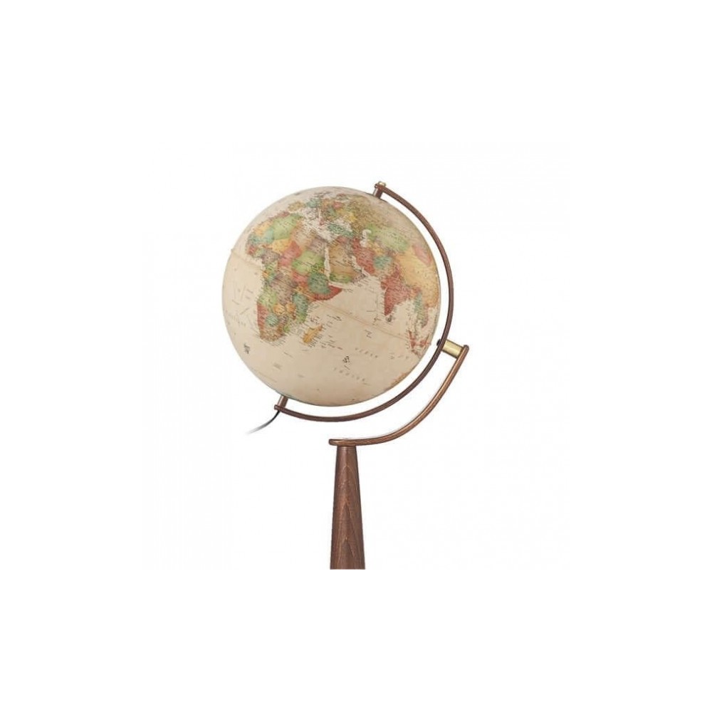 Illuminated Globe Floor Lamp Sylvia Antique