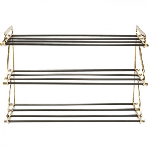 Zapatero WALK metal tres niveles 84 cm KARE Design — producto completo sobre fondo claro