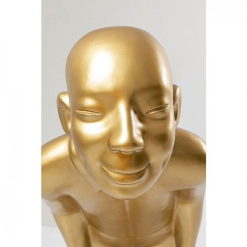 WELCOME Guests Golden Decorative Statue