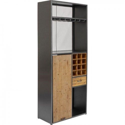 Meuble de bar avec table intégrée 201cm VINOTECA