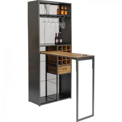 Barmöbel mit integriertem Tisch 201cm VINOTECA