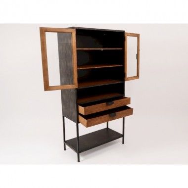 Shelf 2 doors and 2 drawers 161 cm CHICAGO