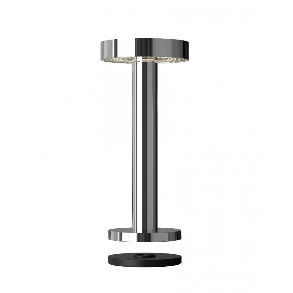 Lampada da esterno cromata 20 cm BORO
