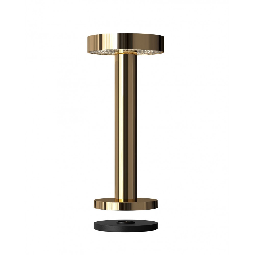 Lâmpada ao ar livre dourado 20 cm Boro