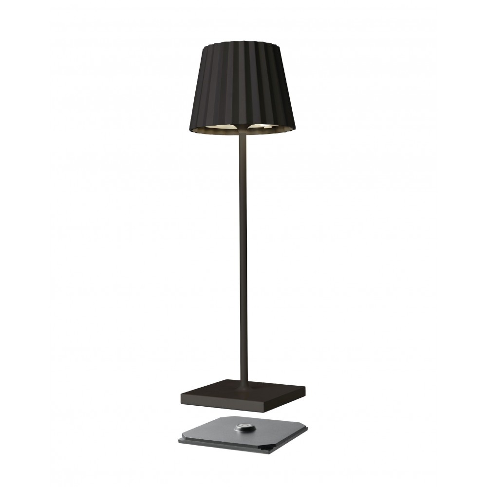 Schwarze Außenleuchte 38 cm TROLL 2.0