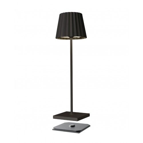 Lámpara exterior negra 38 cm TROLL 2.0