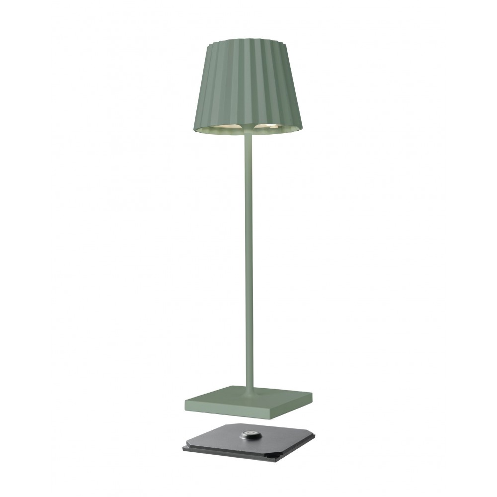 Lámpara exterior verde 38 cm TROLL2.0