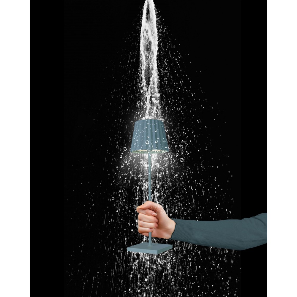 Blauwe buitenlamp 38 cm TROLL2.0