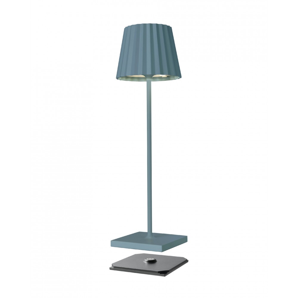 Blauwe buitenlamp 38 cm TROLL2.0