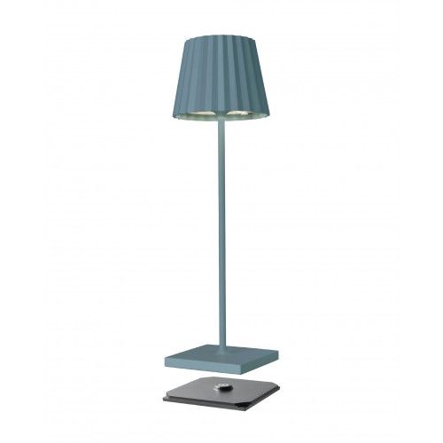 Blauwe buitenlamp 38 cm TROLL2.0