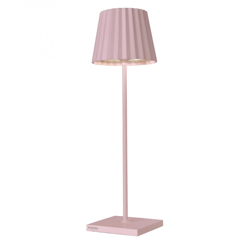 Lâmpada ao ar livre rosa 38 cm troll2.0