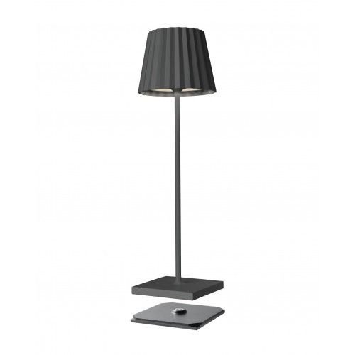 Lámpara exterior gris antracita 38 cm TROLL2.0