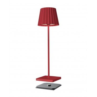 Lampada da esterno rossa 38 cm TROLL2.0