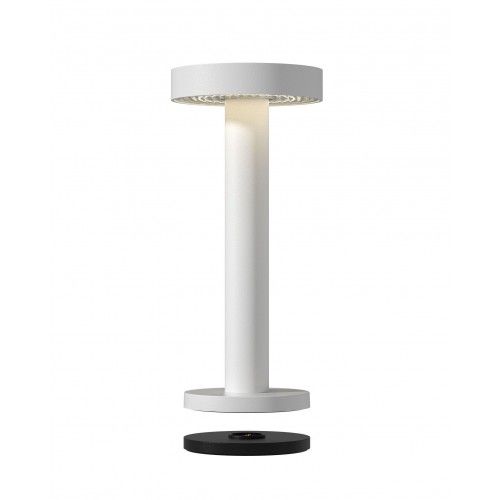 Lámpara exterior blanca 20 cm BORO