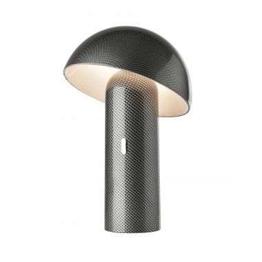 Lâmpada de mesa recarregável de carbono svamp