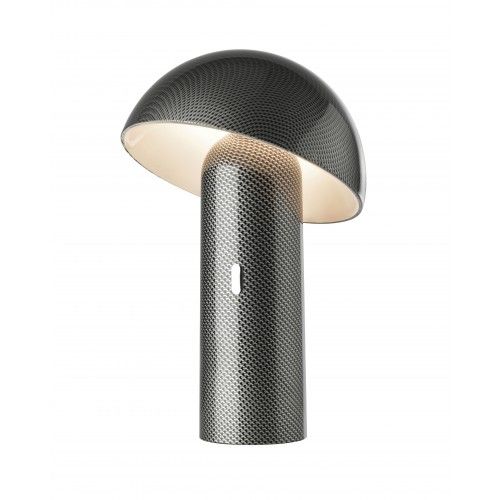 Lâmpada de mesa recarregável de carbono svamp