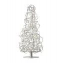 CURLY SILVER ALUMINIUM FILAMENT TISCHLAMPE SOMPEX