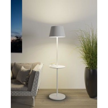 Witte buitenlamp 150 cm GARCON