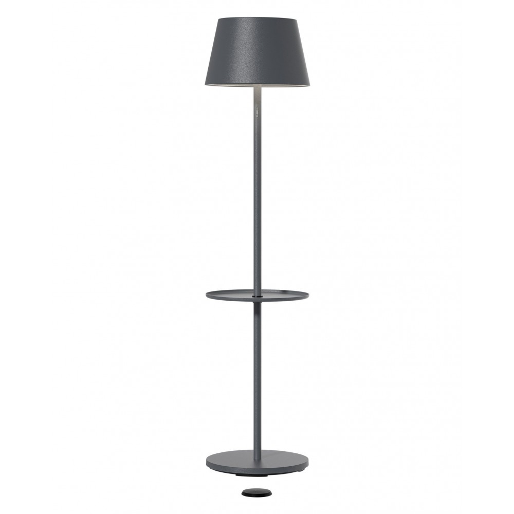 Anthrazitgraue Außenleuchte 150 cm GARCON