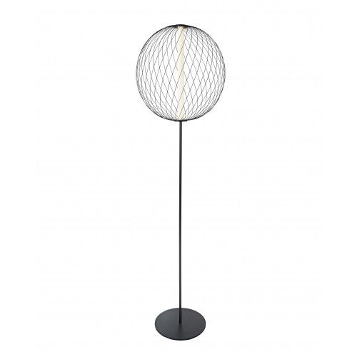 Lâmpada preta 162 cm Atomik