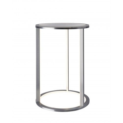 Lâmpada de chão levou vidro fosco 60 cm mesa