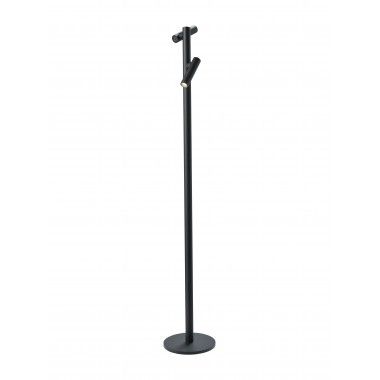 Lâmpada de pilha preta dimmable tubo