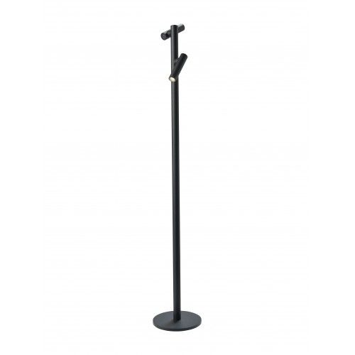 Lâmpada de pilha preta dimmable tubo