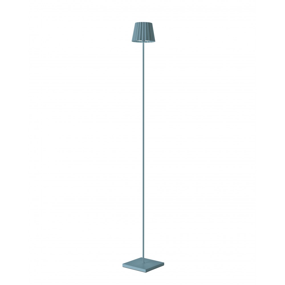 Lâmpada de piso azul azul 120 cm troll 2.0