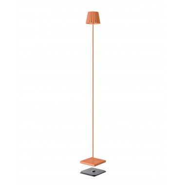 Lâmpada de chão ao ar livre laranja 120 cm troll 2.0 2